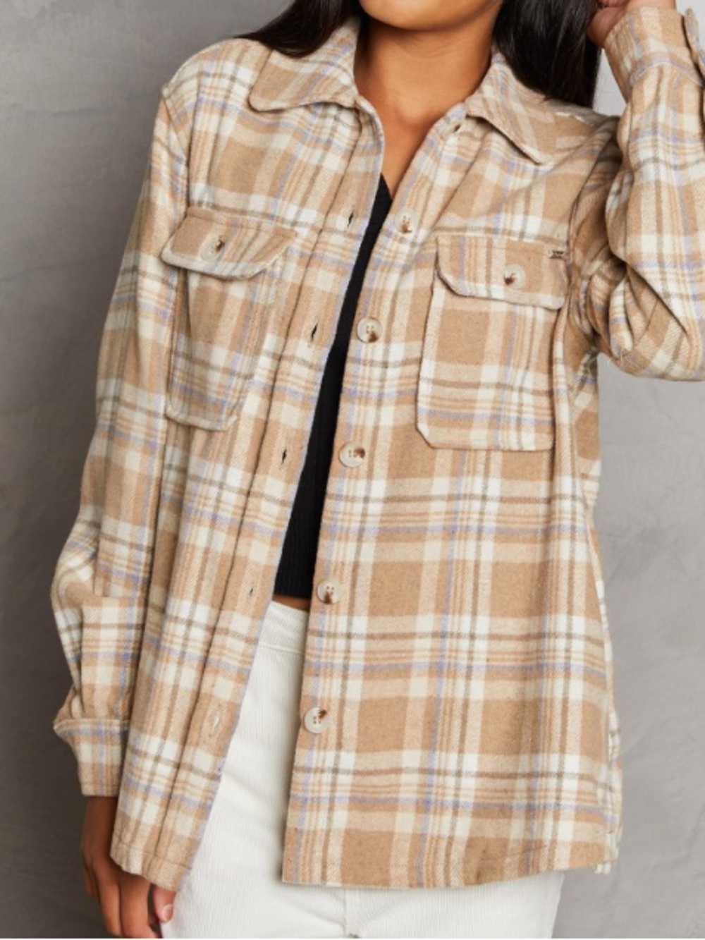 Princess Polly Plaid Shacket